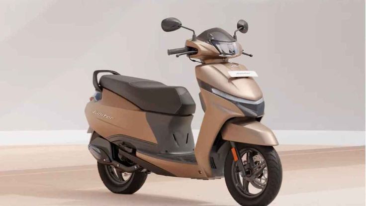 TVS Jupiter 110 family scooter side profile